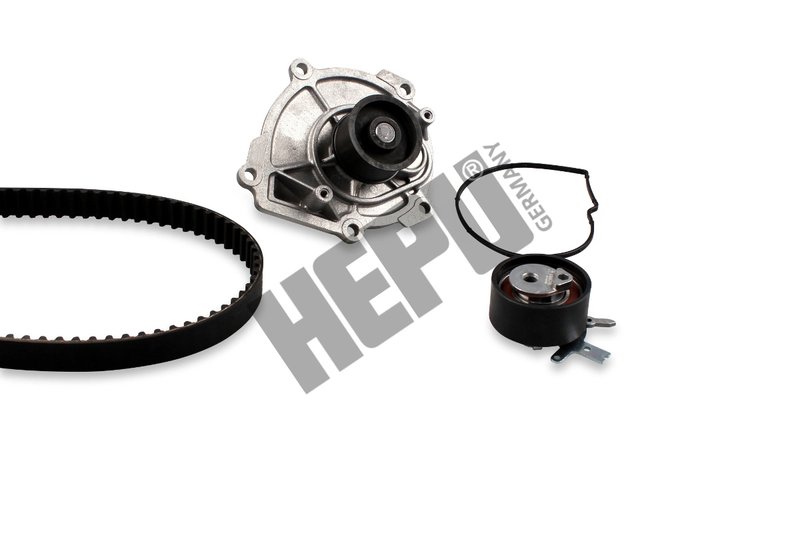 SET DISTRIBUTIE CUREA SI POMPA APA HEPU PK17241 - Compatibil cu CHRYSLER, DODGE, JEEP, LANCIA