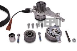 SET DISTRIBUTIE CUREA SI POMPA APA HEPU PK55020 - Compatibil cu AUDI, CUPRA, FORD, SEAT, SKODA, VW
