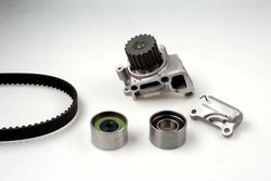 Set distributie curea si pompa apa Hepu PK75334