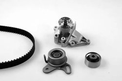 Set distributie curea si pompa apa Hepu PK77660