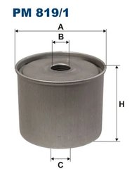 Filtru combustibil Filtron PM 819/1