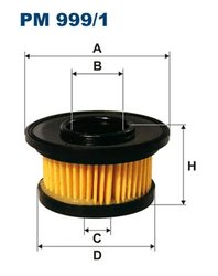 FILTRU COMBUSTIBIL FILTRON PM 999/1 - Piesa auto compatibila cu mai multe marci