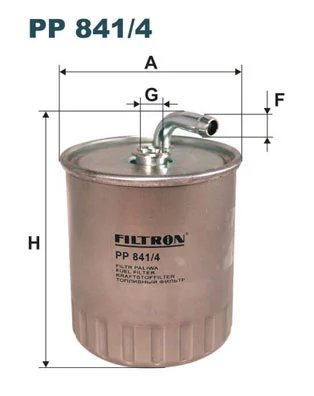 FILTRU COMBUSTIBIL FILTRON PP 841/4 - Compatibil cu MERCEDES-BENZ