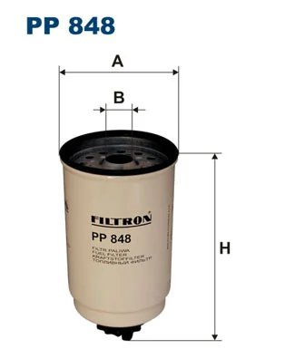Filtru combustibil Filtron PP 848