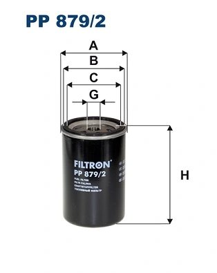 FILTRU COMBUSTIBIL FILTRON PP 879/2 - Compatibil cu ASTRA, GAZ, IVECO