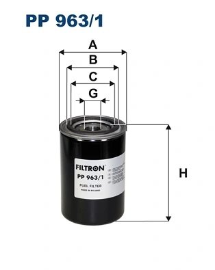 Filtru combustibil Filtron PP 963/1