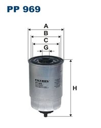Filtru combustibil Filtron PP 969