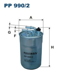 FILTRU COMBUSTIBIL FILTRON PP 990/2 - Compatibil cu OPEL, VAUXHALL