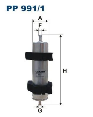 FILTRU COMBUSTIBIL FILTRON PP 991/1 - Compatibil cu AUDI
