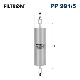 FILTRU COMBUSTIBIL FILTRON PP 991/5 - Compatibil cu AUDI