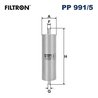 FILTRU COMBUSTIBIL FILTRON PP 991/5 - Compatibil cu AUDI
