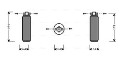 Uscator aer conditionat Ava Quality Cooling PRD028
