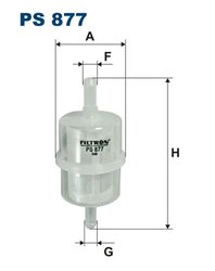 Filtru combustibil Filtron PS 877