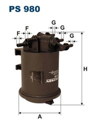 Filtru combustibil Filtron PS 980