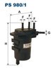 FILTRU COMBUSTIBIL FILTRON PS 980/1 - Compatibil cu RENAULT
