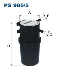 FILTRU COMBUSTIBIL FILTRON PS 985/5 - Compatibil cu VW
