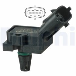 SENZOR PRESIUNE GALERIE ADMISIE DELPHI PS10137 - Compatibil cu FORD, VOLVO