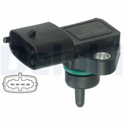 SENZOR PRESIUNE SUPRAALIMENTARE DELPHI PS10150 - Compatibil cu HYUNDAI, KIA