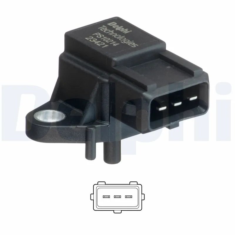 SENZOR PRESIUNE SUPRAALIMENTARE DELPHI PS10214 - Compatibil cu MERCEDES-BENZ