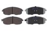 Set placute frana QUARO QP0070