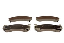 Set placute frana QUARO QP0131