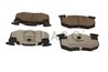 SET PLACUTE FRANA QUARO QP0137C - Compatibil cu CITROEN, FENGSHEN, PEUGEOT, RENAULT