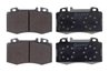 Set placute frana QUARO QP0759