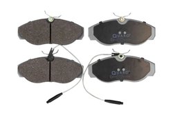 SET PLACUTE FRANA QUARO QP1000 - Compatibil cu CITROEN, FIAT, PEUGEOT