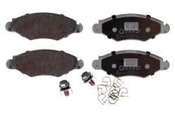 Set placute frana QUARO QP1243