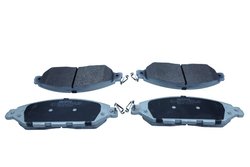 Set placute frana QUARO QP1375