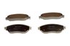 SET PLACUTE FRANA QUARO QP1742 - Compatibil cu FIAT, NISSAN, OPEL, RENAULT, VAUXHALL