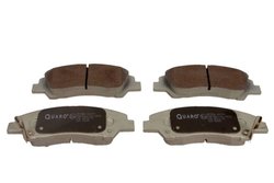 Set placute frana QUARO QP2504