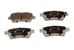 Set placute frana QUARO QP2604