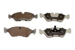 SET PLACUTE FRANA QUARO QP3226 - Compatibil cu CHEVROLET, DAEWOO, FSO, OPEL, VAUXHALL, ZAZ