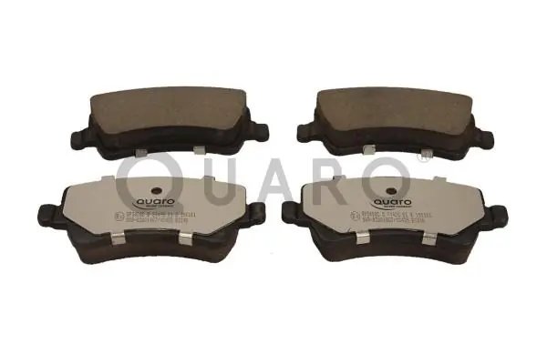 Set placute frana QUARO QP3408C