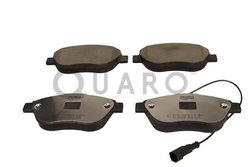 SET PLACUTE FRANA QUARO QP3774C - Compatibil cu ABARTH, CHRYSLER, FIAT, LANCIA, OPEL, VAUXHALL