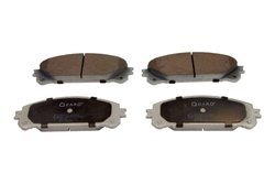 Set placute frana QUARO QP4019
