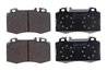 Set placute frana QUARO QP4588