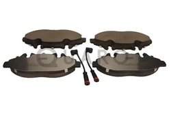 SET PLACUTE FRANA QUARO QP5728C - Compatibil cu MERCEDES-BENZ, MERCEDES-BENZ (FJDA)