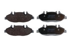 Set placute frana QUARO QP5728