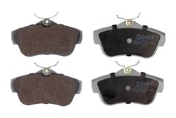 Set placute frana QUARO QP6393
