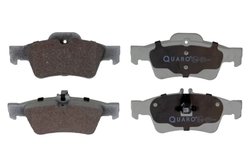 SET PLACUTE FRANA QUARO QP6575 - Compatibil cu MERCEDES-BENZ, MERCEDES-BENZ (BBDC)