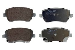 SET PLACUTE FRANA QUARO QP7494 - Compatibil cu DACIA, LADA, MERCEDES-BENZ, NISSAN, RENAULT