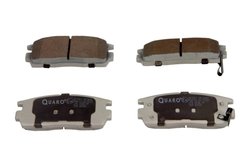 SET PLACUTE FRANA QUARO QP7567 - Compatibil cu CHEVROLET, DAEWOO, GMC, OPEL, PONTIAC, SATURN, VAUXHALL