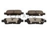 Set placute frana QUARO QP7685C