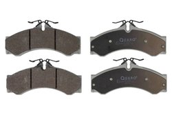 SET PLACUTE FRANA QUARO QP7945 - Compatibil cu MERCEDES-BENZ, MULTICAR, VW