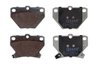 SET PLACUTE FRANA QUARO QP8037 - Compatibil cu PONTIAC, TOYOTA