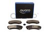 SET PLACUTE FRANA QUARO QP8010C - Compatibil cu ISUZU, MAZDA, MITSUBISHI, MITSUBISHI (BJC), MITSUBISHI (GAC)