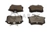 SET PLACUTE FRANA QUARO QP8078C - Compatibil cu AUDI, CITROEN, DS, FIAT, FORD, LANCIA, MG, MG (SAIC), PEUGEOT, ROEWE (SAIC), SEA