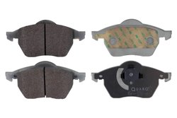 Set placute frana QUARO QP8417